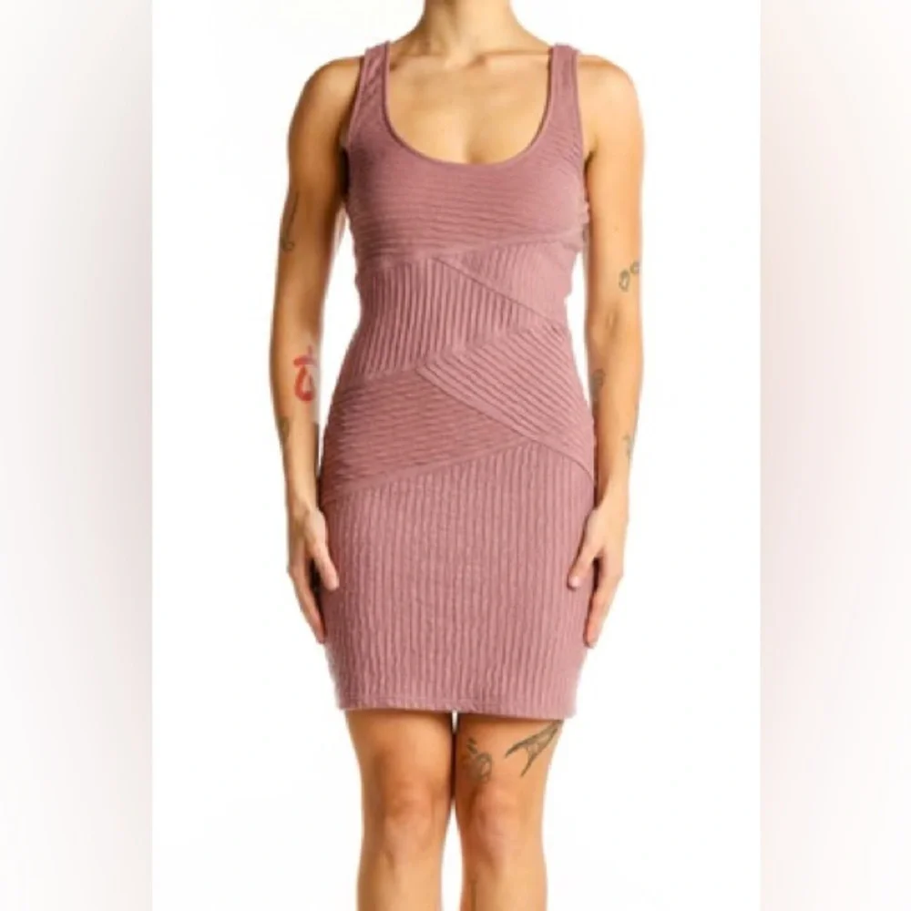 Free People rose body con dress Size Large